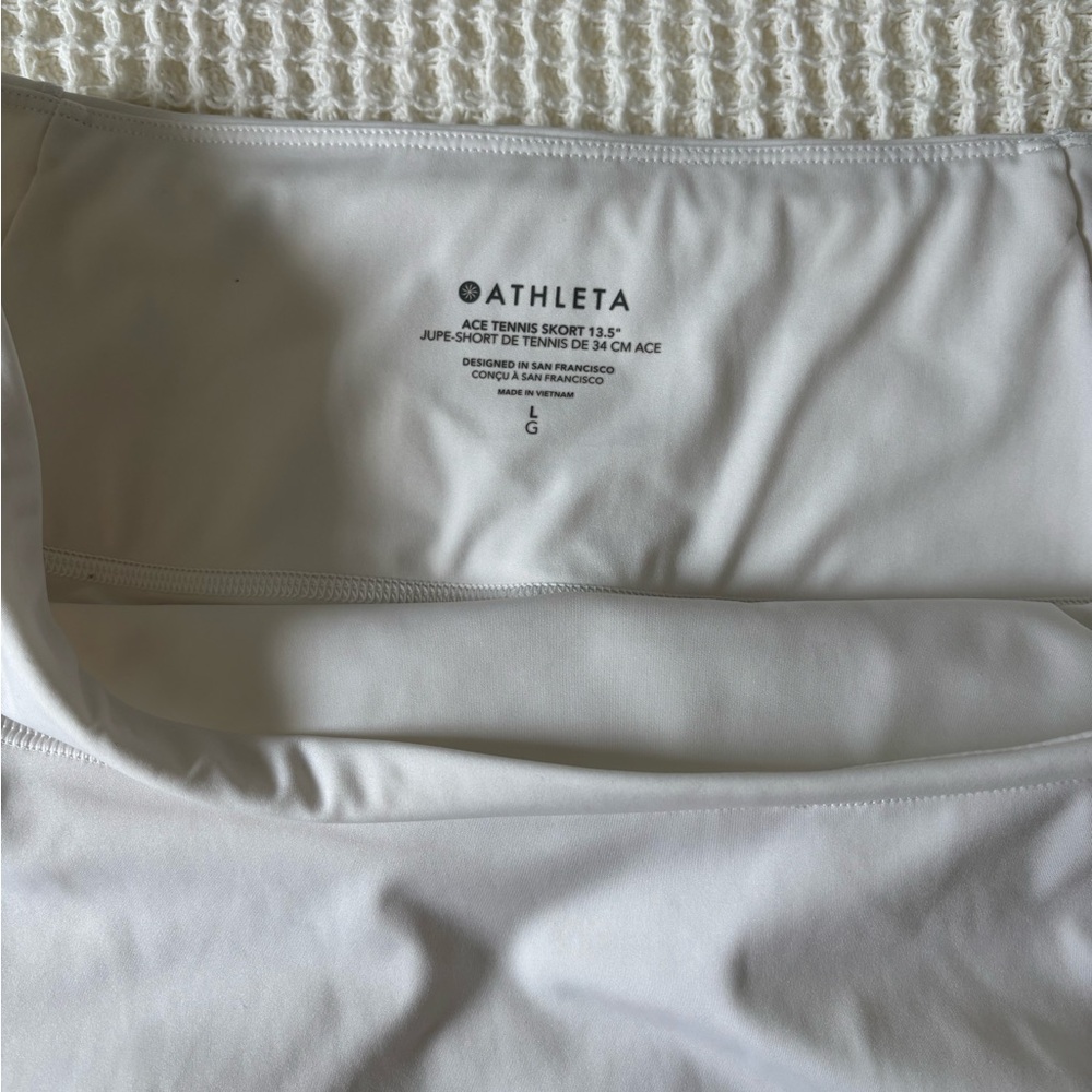 Athleta White Athletic Skirt - Picture 4 of 5